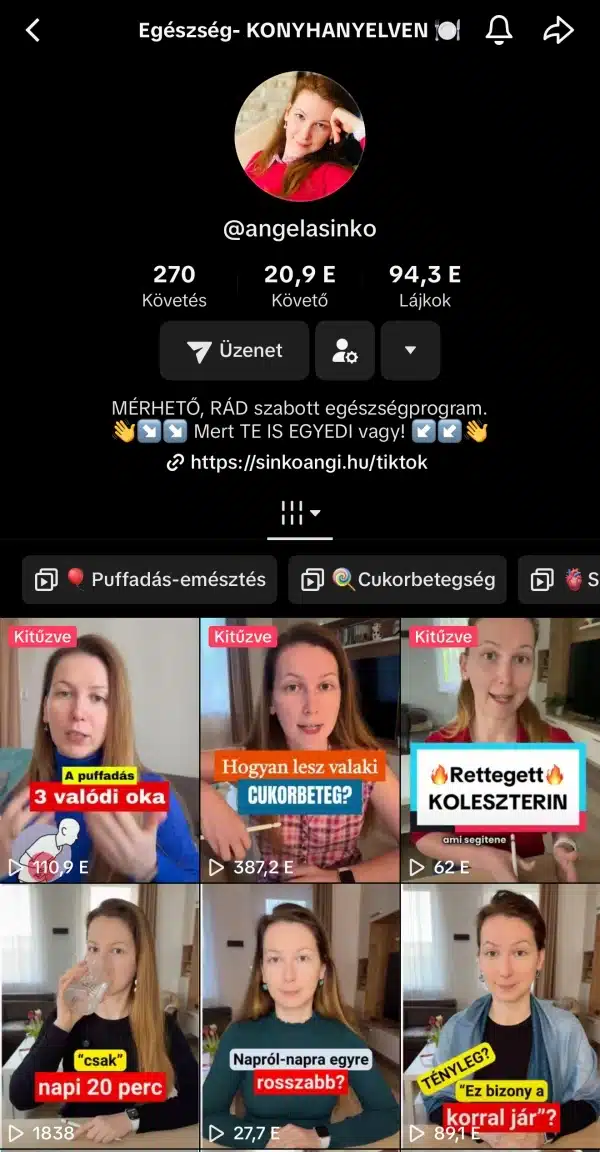 Tiktok követők márc 3